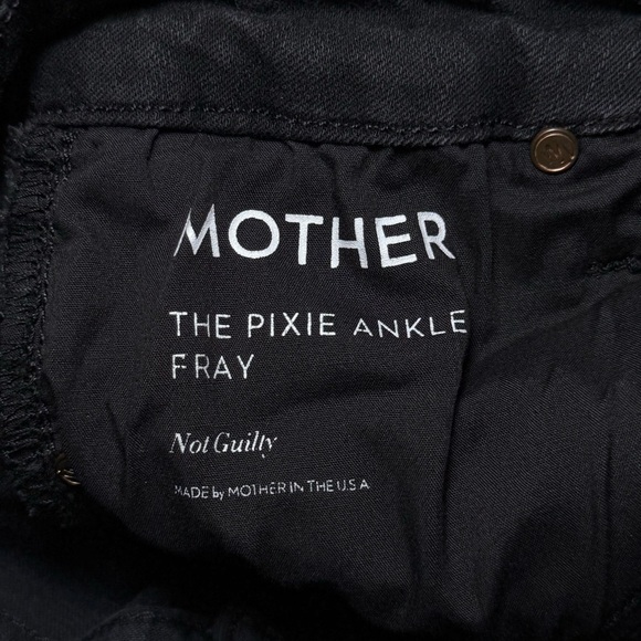 MOTHER The Pixie Ankle Fray in Not Guilty - Picture 7 of 10